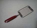 Vintage Ekco Cheese Tomato Slicer Red Wooden Handle Kitchen Tool Utensil. Fixed Price $16.99.