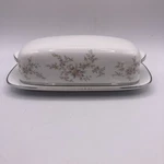 Vintage Noritake Arlene Covered Butter Dish Japan C.1957 1966. Fixed Price $28.00.