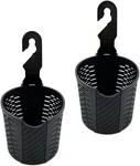 (2 Pack) Over Back Car Seat Headrest Hanging Mount Universal Cup Holder For. Fixed Price $20.99.