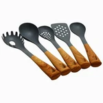 Oster Everwood Kitchen Nylon Tools Set Inspired Handles Of 5. Fixed Price $46.17.