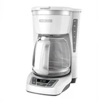 Black+decker 12-CUP Digital Coffee Maker CM1160W Programmable Washable Basket.... Fixed Price $47.05.