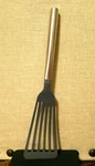 Williams Sonoma 0823 Slotted Nonstick Fish Turner Spatula Stainless Steel Handle. Fixed Price $19.97.