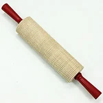 Bethany Housewares Wood Lefse Rolling Pin Square Cut. Fixed Price $49.95.