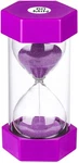 Sand 60 Minutes Hourglass Timer, Giant Purple Clock Min,. Fixed Price $14.05.