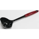 Chef Craft 12160 Soup Ladle, 8 Oz Volume, In Oal, Nylon, Black/red. Fixed Price $12.37.