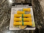Farberware Professional Corn Holders. Soft Oversized Handles Set 8. New!. Fixed Price $5.99.
