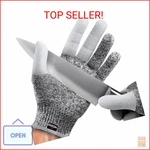 Nocry Cut Resistant Work Gloves Women And Men, With Reinforced Fingers; Comf. Fixed Price $23.26.