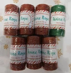 7 Regent Twine Rope. 150 Feet Each. Holiday Christmas Wrapping Craft String Jute. Fixed Price $6.99.