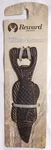 Reward Cast Iron Big Beer Bottle Opener Angler Fisherman New. Fixed Price $8.95.