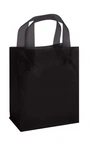 Sswbasics Medium Black Frosted Plastic Shopping Bags - 8" X 5" 10" Case. Fixed Price $47.25.