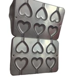 Vtg 1990S Wilton Heart Cookie Lollipop Treat Pan Valentine Cake Mold Set Of 2. Fixed Price $19.99.