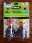 Flip 2PK Automatic Bottle Drain With Built Dispenser Soap Lotion. Fixed Price $9.87.