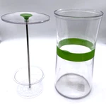 Cuisipro Original Herb Keeper Fresh Storage Container Clear 9.5" No Box. Fixed Price $13.94.