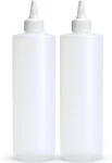 Condiment Squeeze Bottles 16 Oz Empty Squirt W/ Twist Top Cap Leak Proof. Fixed Price $11.32.