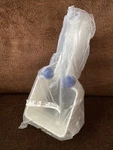 Tupperware Piece O'cake Square Slicer #3166A-3 White,blue Brand New!. Fixed Price $15.00.
