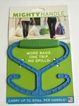 Mighty Handle Grocery Carrier - Carry More Bags, One Trip, Up To 50 Pounds!. Fixed Price $21.98.