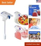 Magic Tap Automatic Drink Dispenser - No Spill Milk & Juice Pump For Fridge. Fixed Price $26.99.