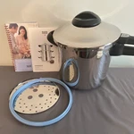 Kuhn Rikon Duromatic Stove Top Pressure Cooker W/ Lid Gasket Rack Manuals. Fixed Price $89.00.