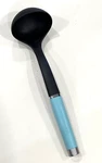Kitchenaid Ladle Gourmet Nylon Sky Blue Soup Spoon Cooking. Fixed Price $11.99.