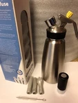 Stainless Steel Whipper Dispenser 1 Pt (.5L) Best Cream Maker Profi. Fixed Price $75.00.