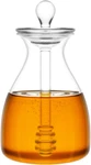 Mkono Honey Dispenser Glass Pot Jar With Dipper Sticks And Lid Cover. Fixed Price $24.30.