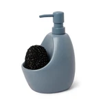 Umbra Joey Ceramic Soap Dispenser Sponge Caddy 20OZ Slate Blue Kitchen Bathroom. Fixed Price $31.99.