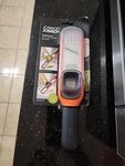 Joseph Handi-grate 2-IN-1 Grater & Slicer Zester W/ Finger Protect Orange. Fixed Price $9.00.