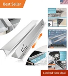 2PCS Kitchen Stove Counter Gap Covers, Stainless Steel Cover, Cooktop Tri.... Fixed Price $34.08.