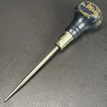 Vintage Stanley Handyman No. H1202 Scratch Awl - Blue Handle, 6" Long Usa. Fixed Price $8.99.