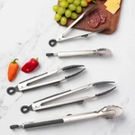 Prepworks 5-PIECE Heads-up Cooking Tong Set, Stainless Steel Kitchen Tools New. Fixed Price $40.99.