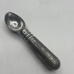 Vtg Mid-century Farberware Ice Cream Scoop Egg Shaped Cast Aluminum Taiwan Clean. Fixed Price $14.99.
