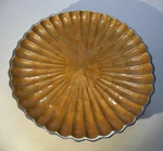 Julia Knight Peony Aluminum Pedestal Cake Stand 10 Inch Orange. Fixed Price $75.00.