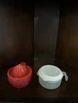 New Tupperware All In One Mate Cooks Maid Juicer Egg Separator Grater W/ Lid. Fixed Price $12.99.