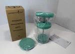 Pampered Chef Whipped Cream Maker #1461 New With Box Teal Turquoise. Fixed Price $16.90.