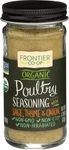 Frontier Organic Poultry Seasoning, 1.2 Oz. Fixed Price $8.22.