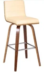 Armen Living Vienna Mid-century Modern 30" Height Barstool Faux Leather Wood. Fixed Price $1074.86.