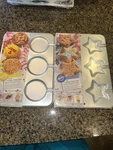 Wilton Cookie Pans S/2 Circles & Stars Aluminum New 3.5 Treats. Fixed Price $11.00.