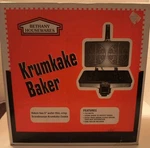 Bethany Housewares Krumkake Cookie Non Stick Baker W/ Cone Roller. Fixed Price $79.88.