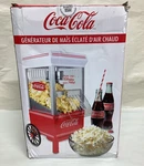Nostalgia-electrics Coca-cola 12-CUP Hot Popcorn Maker Swirling Airflow. Fixed Price $59.99.