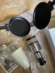 Pancake Maker Batter Dispenser Chopper New! Kitchen Cookware Partners Set. Fixed Price $19.99.