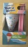 Back To Basics Snow Cone Cups And Straws (25 Pack) IT/61. Fixed Price $18.97.