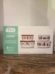 Star Wars Pyrex 8 Piece Glass Food Storage Set Box Holiday Theme New. Fixed Price $39.99.