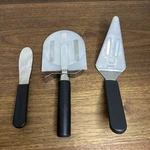 Pampered Chef Cheese Knife Slicer Spreader 1642 Pizza Cutter Pie Server All In. Fixed Price $28.95.