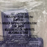 Avon Silicone Cross Cake Pan Baking Mold Purple F3583841. Fixed Price $15.00.