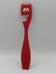 Joie Devil Silicone Oven Dish Toaster Rack Puller Red Face Gag Fun. Fixed Price $9.50.