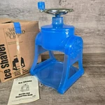 The Pampered Chef Ice Shaver Blue Plastic W/ Metal Handle Home Kitchen Tool 2945. Fixed Price $20.91.