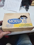 Vintage Moulinex Mouli-julienne 2 Discs Slicer Shredder W/box. Fixed Price $19.99.