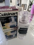 Cuisinart Mini Food Processor Space Saver White DLC-1. Fixed Price $31.00.