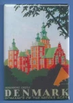 Denmark Travel Poster *2X3 Fridge Magnet* Trip World Vacation Airlines. Fixed Price $9.95.