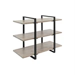 Cal-mil Aspen 28" X 12" 24" 3-TIER Gray Pine Display Riser WS-2111940110. Fixed Price $787.45.